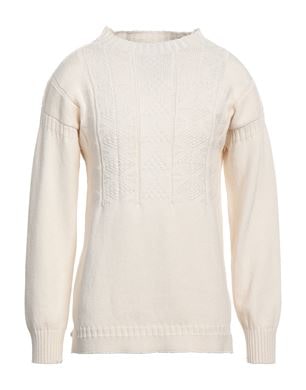 Maison Margiela 아이보리 터틀넥 니트