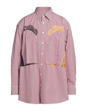 Maison Margiela 버건디 셔츠