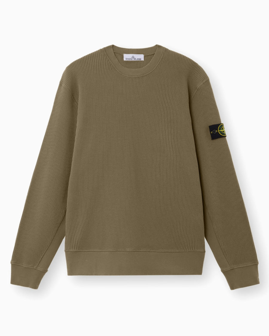 Stone Island Organic Cotton Waffle Fleece