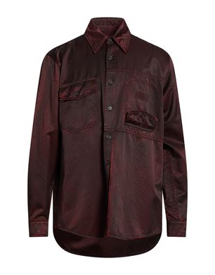 MM6 Maison Margiela 브릭 레드 셔츠