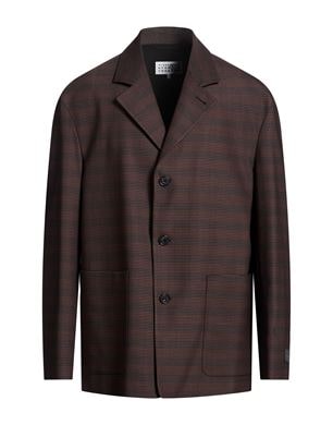 MM6 Maison Margiela 다크 브라운 블레이저