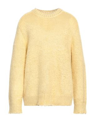 Maison Margiela 파스텔 옐로 니트