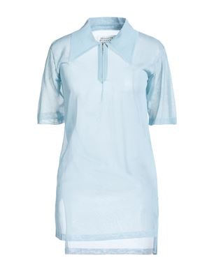Maison Margiela 스카이 블루 폴로셔츠