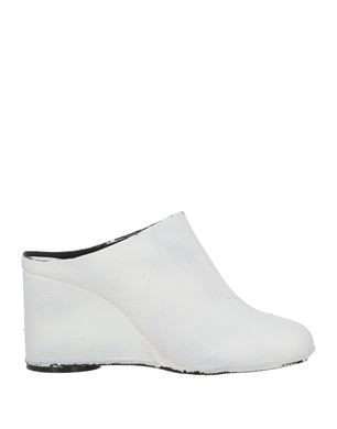 MM6 Maison Margiela 화이트 Mules & Clogs