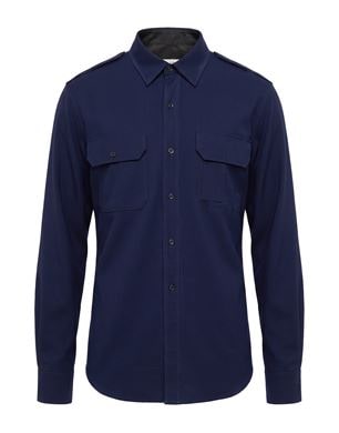 Maison Margiela 블루 셔츠