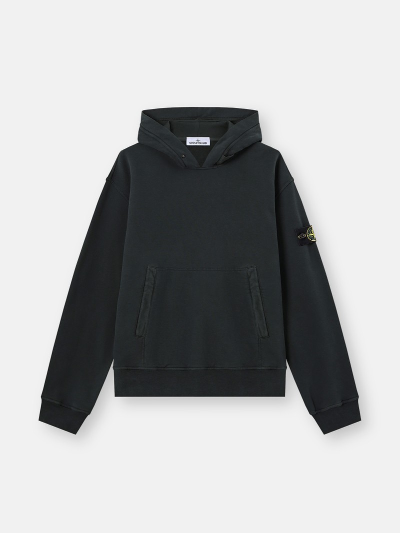 Stone Island Brushed Organic Cotton Fleece