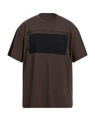 MM6 Maison Margiela 브라운 티셔츠