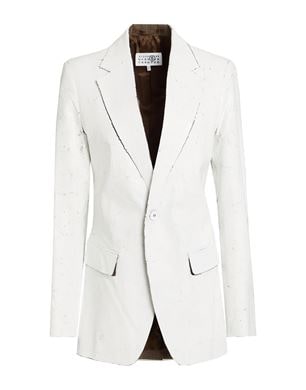 MM6 Maison Margiela 화이트 블레이저