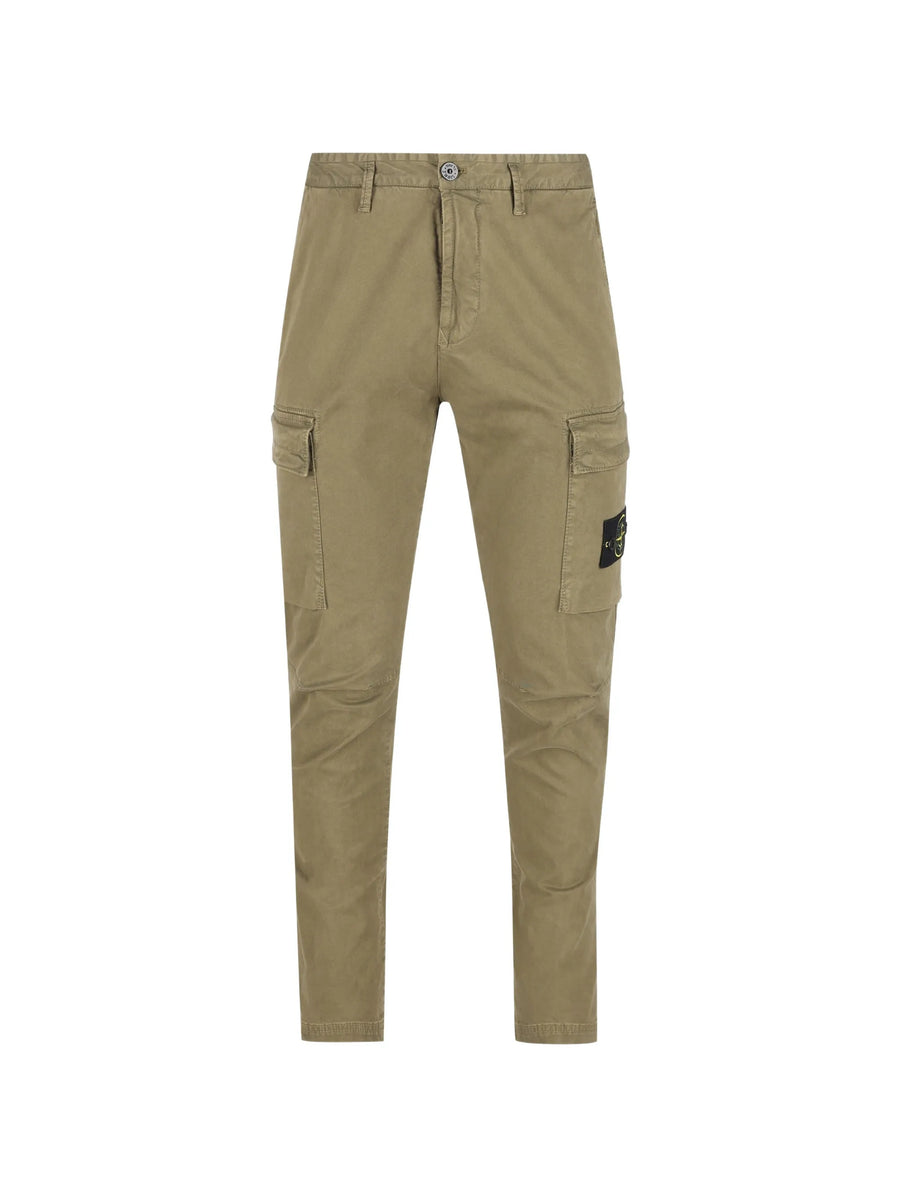 Organic Cotton Stretch Broken Twill 'Old' Effect