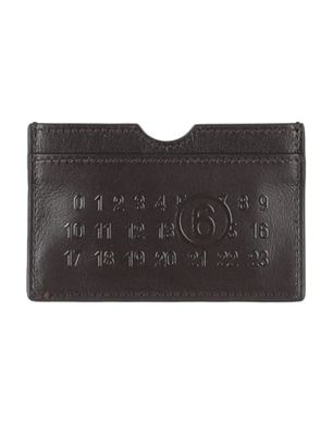MM6 Maison Margiela 다크 브라운 지갑