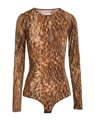 MM6 Maison Margiela 브라운 Bodysuits