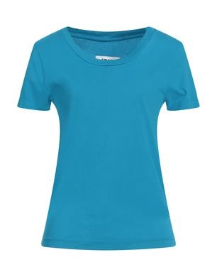 MM6 Maison Margiela 애저 블루 티셔츠