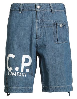 C.P. Company 블루 데님 쇼츠