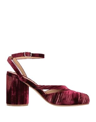 Maison Margiela 버건디 슈즈
