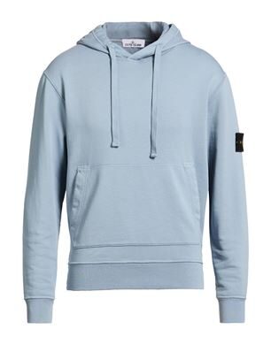 Stone Island 더스티 블루 스웨트셔츠
