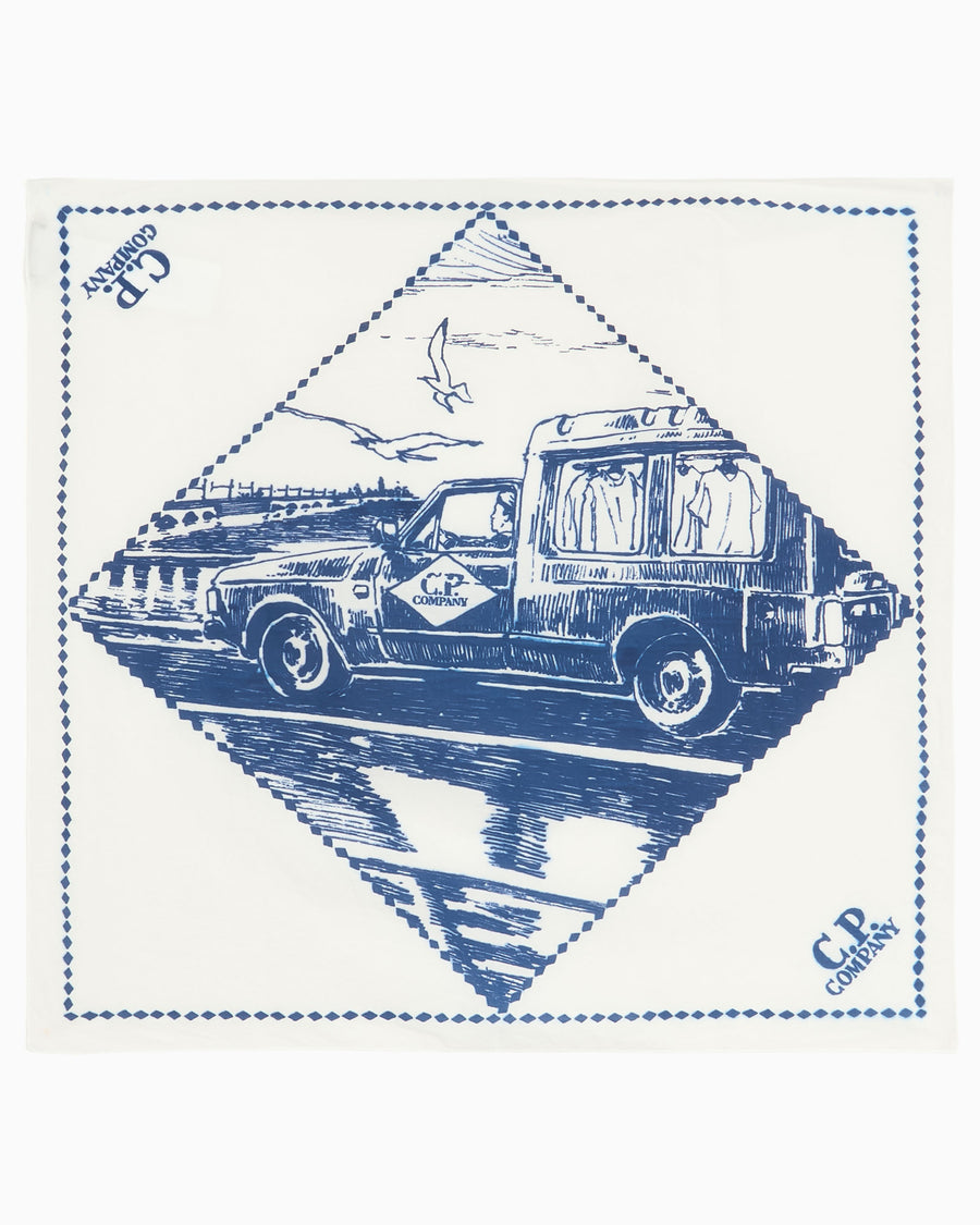 CP Company Printed Muslin Graphic Bandana