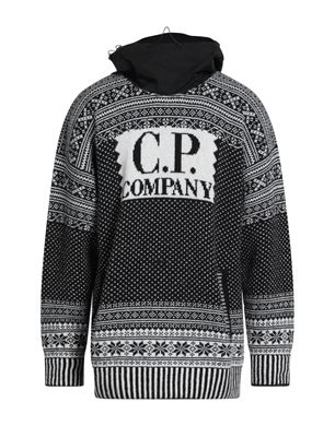 C.P. Company 블랙 니트