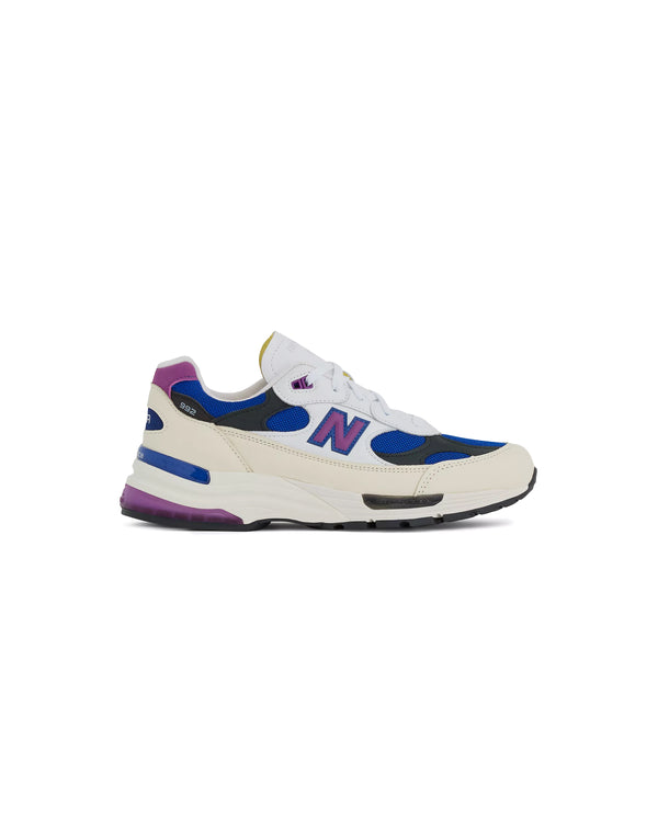 New Balance Made In USA 992 White Team Royal