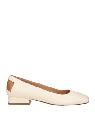Maison Margiela 크림 발레리나 플랫