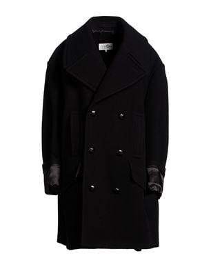 MM6 Maison Margiela 블랙 코트