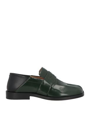 Maison Margiela 다크 그린 로퍼