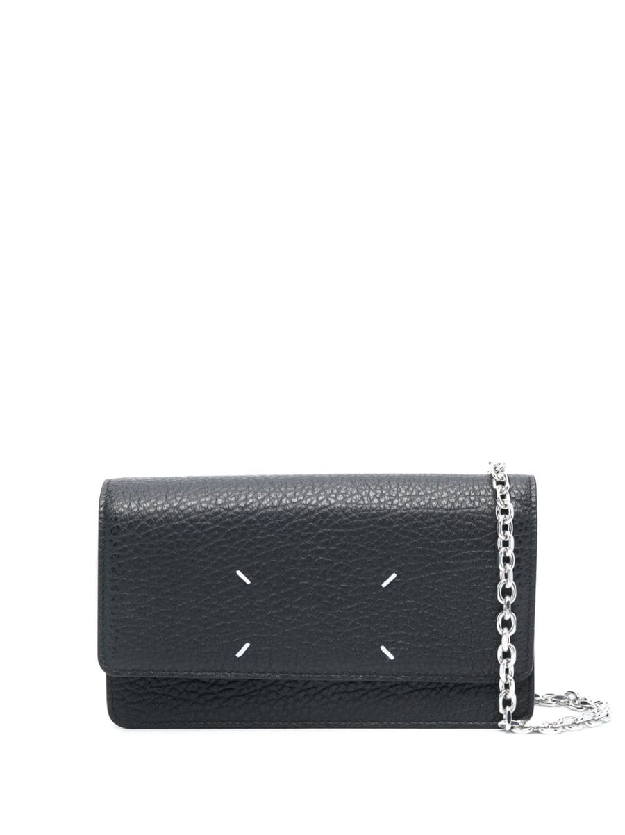Maison Margiela Portafoglio Four Stitches Con Catena