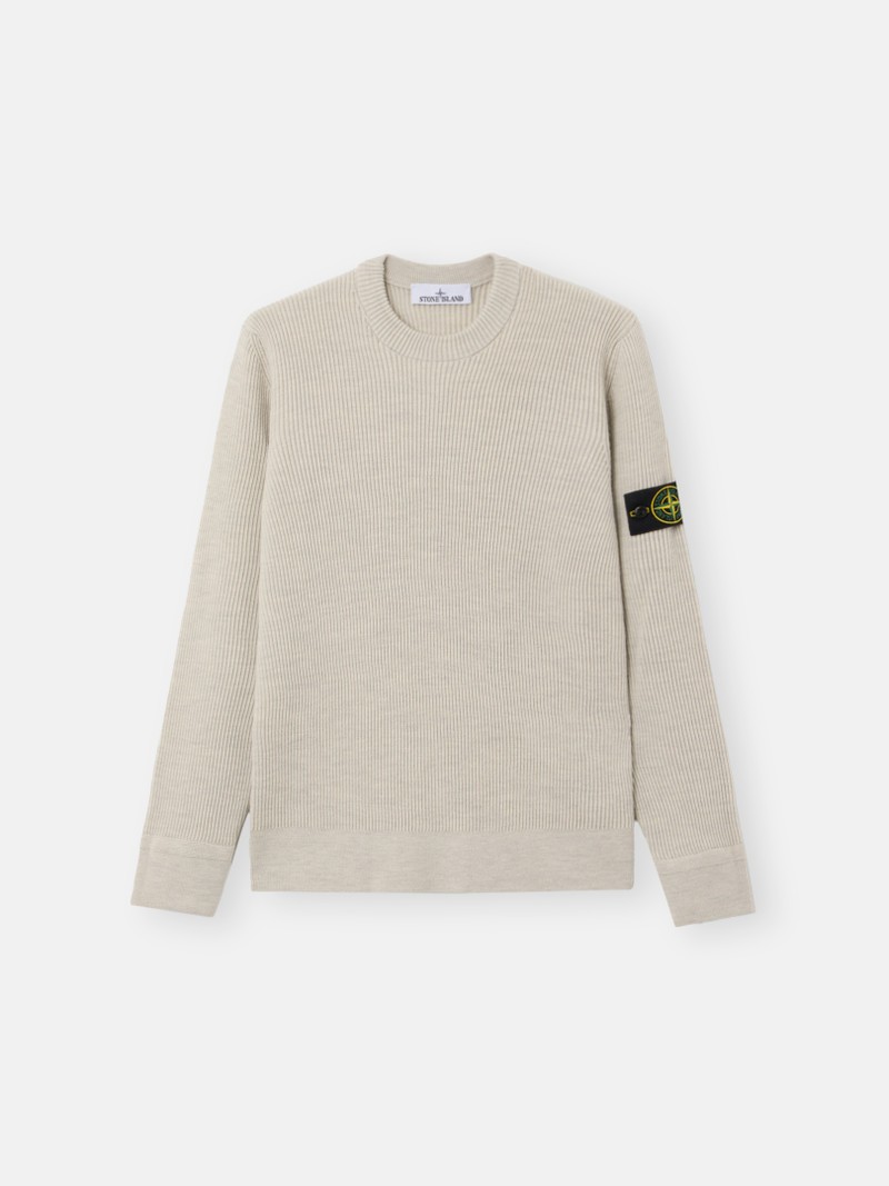 Stone Island Full Rib Rws Wool
