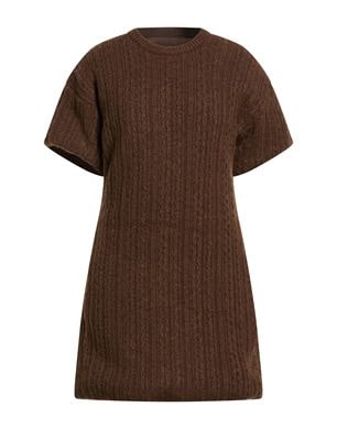 MM6 Maison Margiela 다크 브라운 원피스