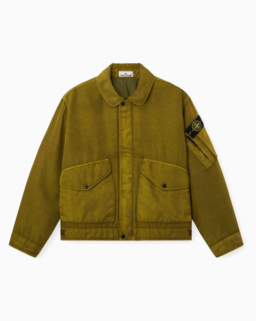 Stone Island Anorak Dense Oxford Para Hombre