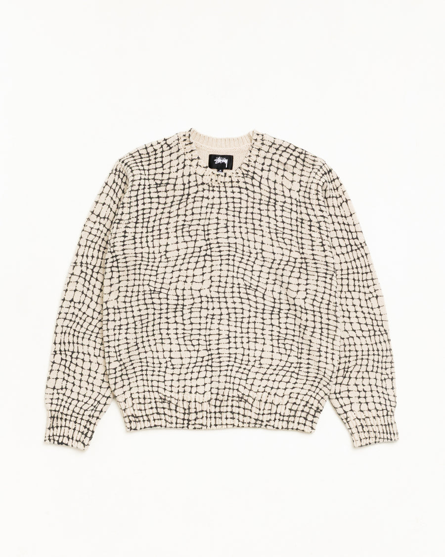 Stussy Mesh Print Sweater