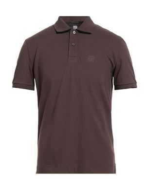 C.P. Company 초콜릿 브라운 폴로셔츠