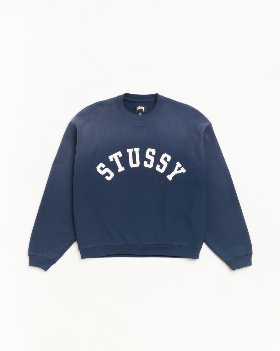 Stussy Sun Faded Oversized Crew