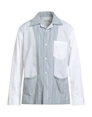 Maison Margiela 라이트 블루 셔츠