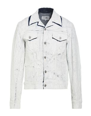 MM6 Maison Margiela 화이트 데님 재킷