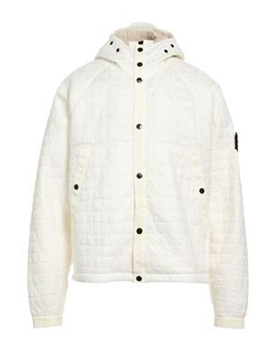 Stone Island 크림 다운 재킷