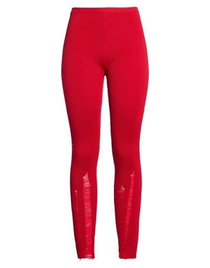 MM6 Maison Margiela 레드 Leggings
