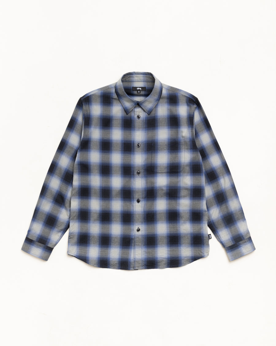 Stussy Beach Ombre Plaid Shirt
