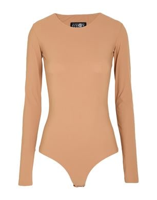 MM6 Maison Margiela 카멜 Bodysuits