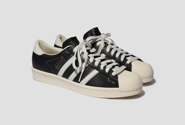 adidas Originals SUPERSTAR VINTAGE - CBLACK / CWHITE / CREWHT JQ3255