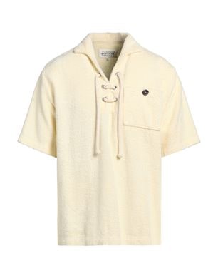 Maison Margiela 파스텔 옐로 티셔츠