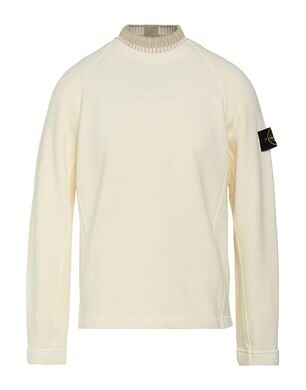 Stone Island 크림 스웨트셔츠