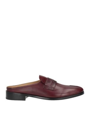 MM6 Maison Margiela 버건디 Mules & Clogs
