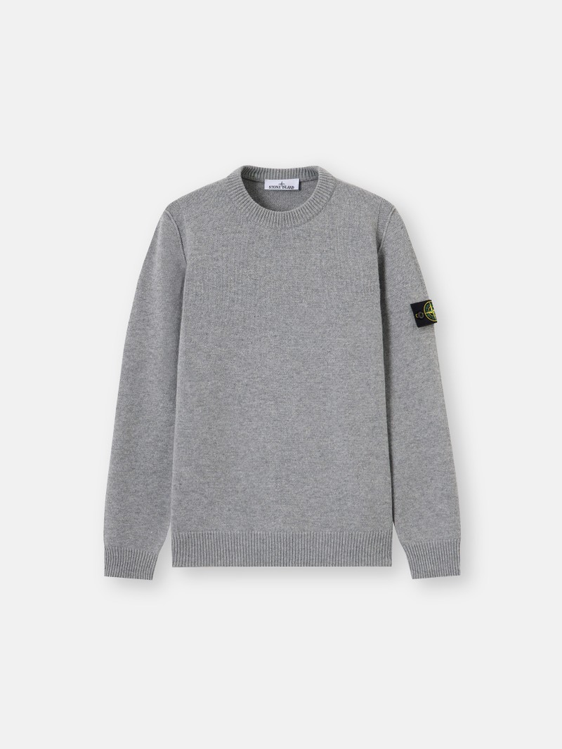 Stone Island Lambswool Crewneck Sweater