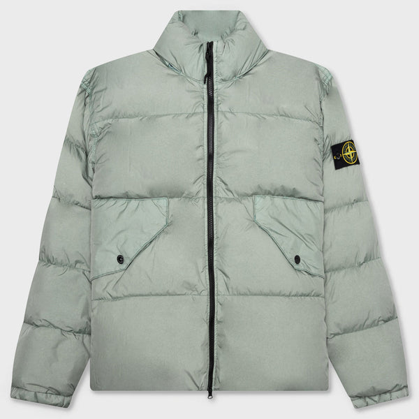 Stone Island Real Feather Jacket - Sage
