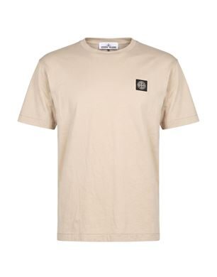 Stone Island 샌드 티셔츠