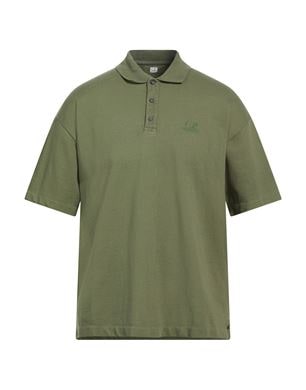 C.P. Company 밀리터리 그린 폴로셔츠