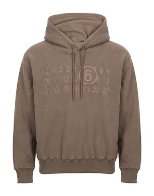 MM6 Maison Margiela 카키 스웨트셔츠
