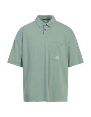 C.P. Company 세이지 그린 폴로셔츠