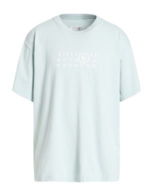 MM6 Maison Margiela 스카이 블루 티셔츠
