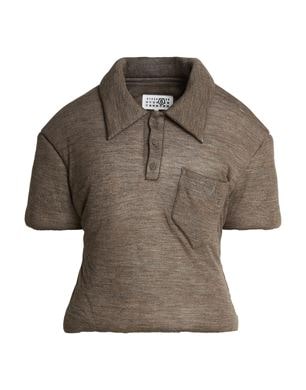 MM6 Maison Margiela 그레이 폴로셔츠